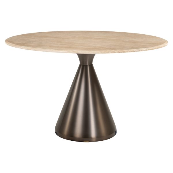 Eettafel Montgommery beige 130Ø Richmond Interiors