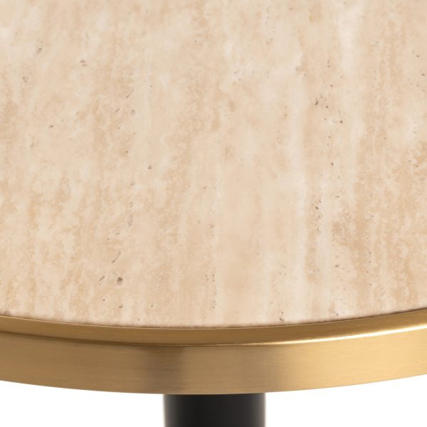 Bistrotafel Brazza beige 80Ø Richmond Interiors - Afbeelding 3