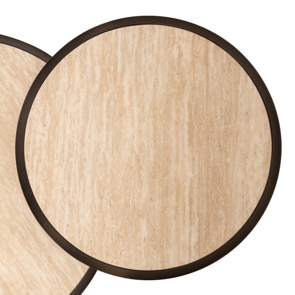 Salontafel Ronson beige (Set of 2) Richmond Interiors - Afbeelding 6