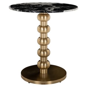 Bistrotafel Witlox black/gold 75Ø Richmond Interiors