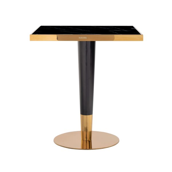 Bistrotafel Can Roca black/gold 70x70 Richmond Interiors - Afbeelding 3