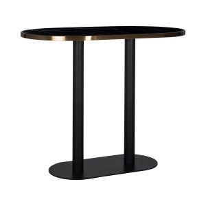 Bartafel Zenza black oval Richmond Interiors