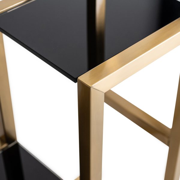 Wandkast Magnus brushed gold Richmond Interiors - Afbeelding 7
