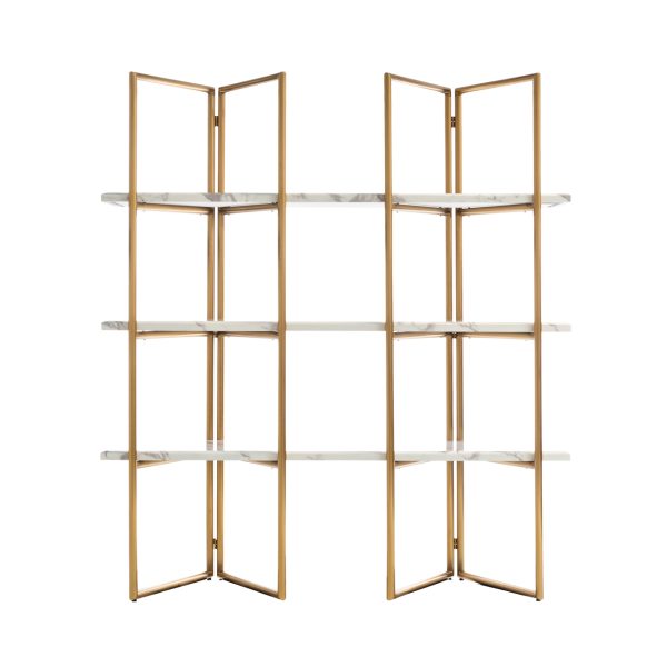Wandkast Lagrand Gold gold Richmond Interiors - Afbeelding 3