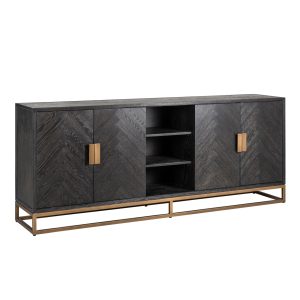 Dressoir Blackbone Brass black rustic Richmond Interiors