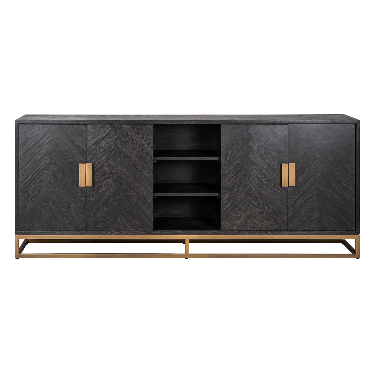 Dressoir Blackbone Brass Black Rustic Richmond Interiors Kopen 