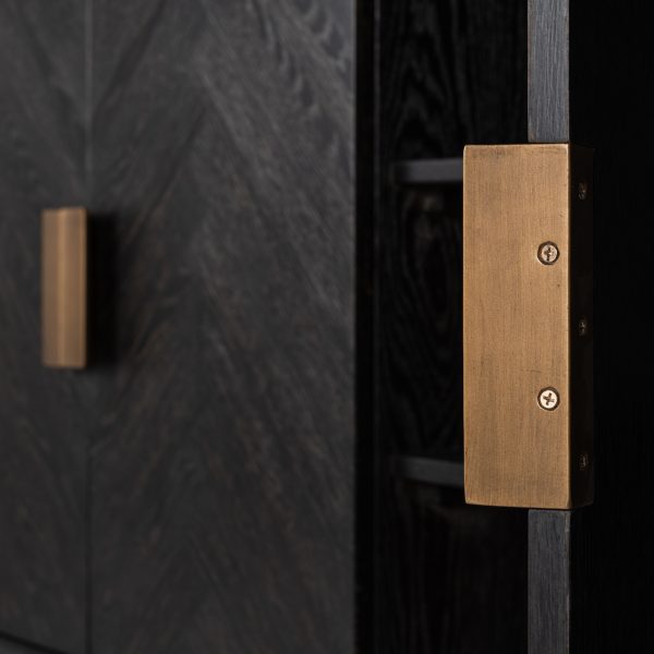 Dressoir Blackbone Brass black rustic Richmond Interiors - Afbeelding 6