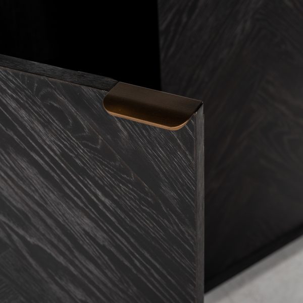 Wandkast Blackbone Brass black rustic Richmond Interiors - Afbeelding 2