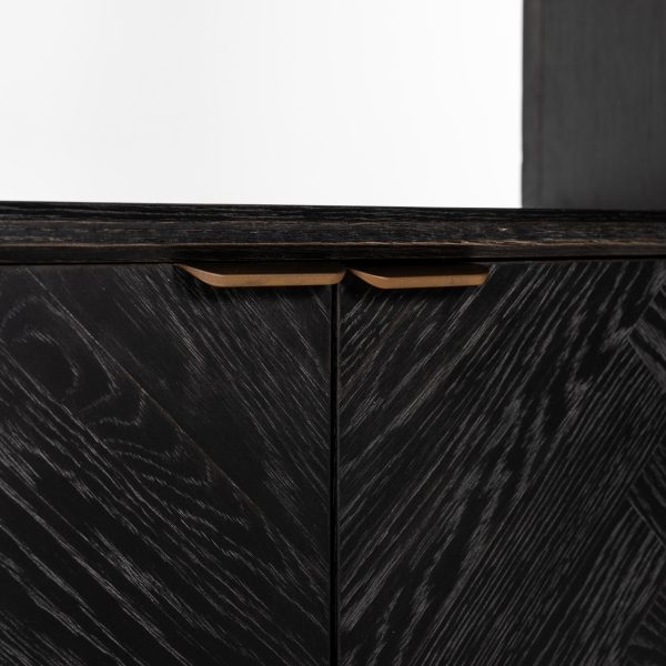 Wandkast Blackbone Brass black rustic Richmond Interiors - Afbeelding 6