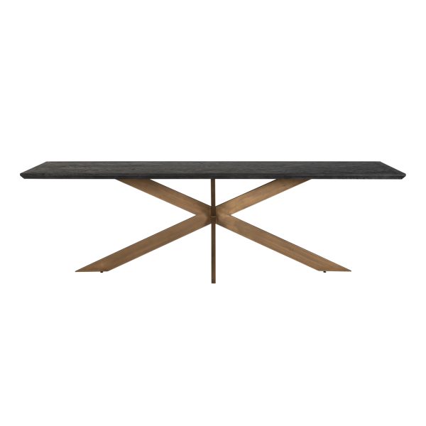 Eettafel Blackbone Brass black rustic 260 Richmond Interiors - Afbeelding 4