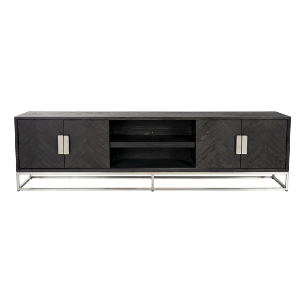 TV-meubel Blackbone Silver black rustic 220 Richmond Interiors - Afbeelding 5
