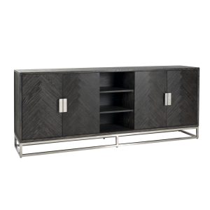 Dressoir Blackbone Silver black rustic Richmond Interiors