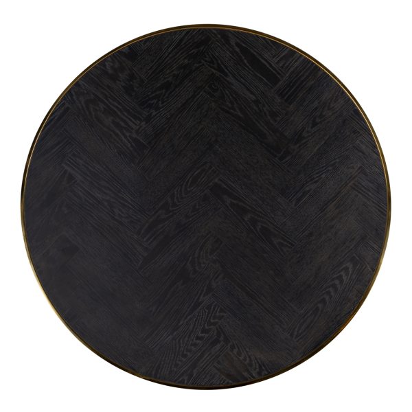 Salontafel Blackbone Gold black rustic (Set of 2) Richmond Interiors - Afbeelding 2