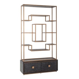 Wandkast Hunter black rustic Richmond Interiors