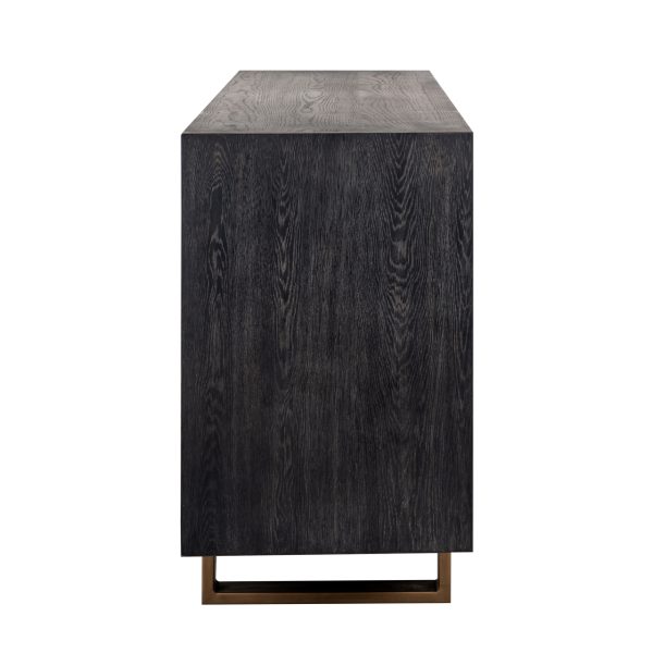 Dressoir Hunter black rustic Richmond Interiors - Afbeelding 2