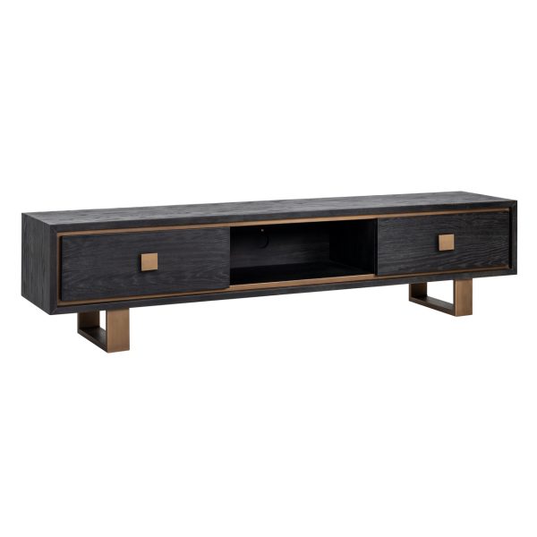 TV-meubel Hunter black rustic Richmond Interiors