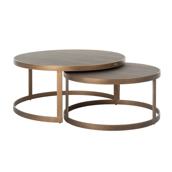 Salontafel Bloomville gold (Set of 2) Richmond Interiors