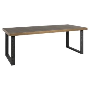 Eettafel Bloomville brown incl. glass top 230 Richmond Interiors