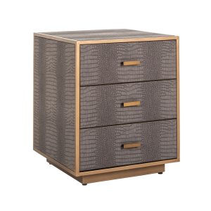 Meubel met meerdere lades Classio brushed gold Richmond Interiors