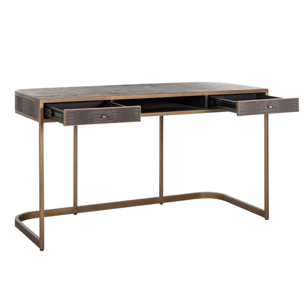 Bureau Classio brushed gold Richmond Interiors - Afbeelding 5