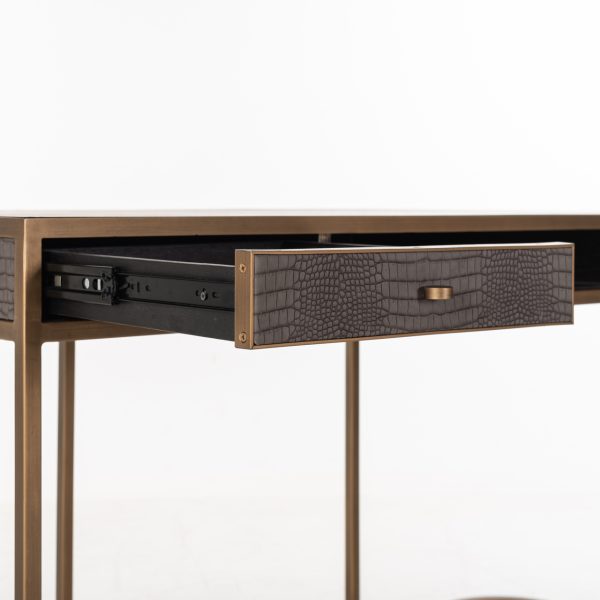 Bureau Classio brushed gold Richmond Interiors - Afbeelding 7