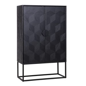 Opbergkast Blax black Richmond Interiors