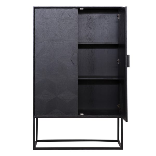 Opbergkast Blax black Richmond Interiors - Afbeelding 4
