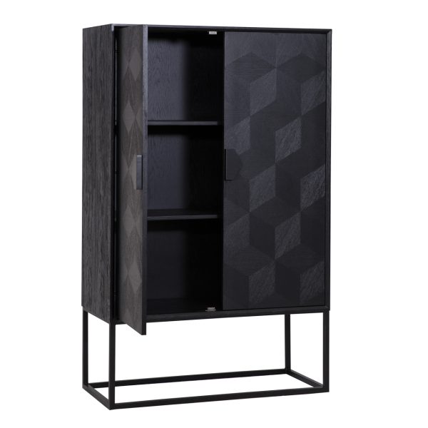 Opbergkast Blax black Richmond Interiors - Afbeelding 5
