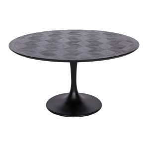 Eettafel Blax black 140Ø Richmond Interiors
