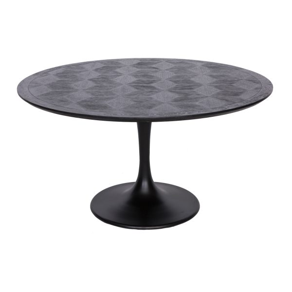 Eettafel Blax black 140Ø Richmond Interiors