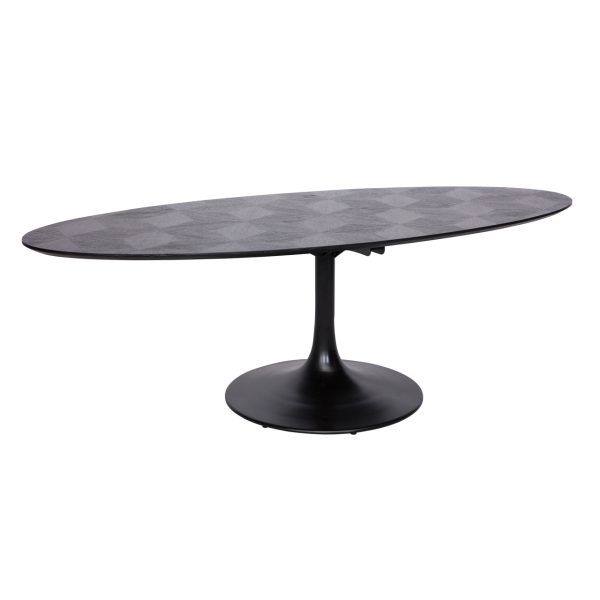 Eettafel Blax black oval 250 Richmond Interiors