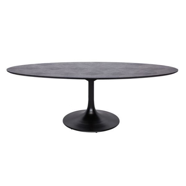 Eettafel Blax black oval 250 Richmond Interiors - Afbeelding 3