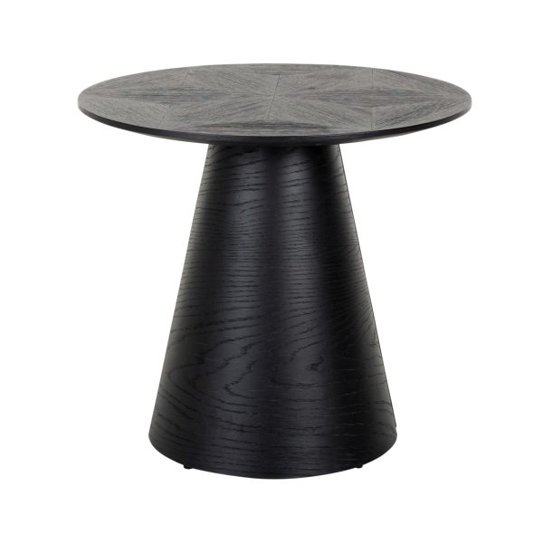 Bijzettafel Blax black 58Ø Richmond Interiors