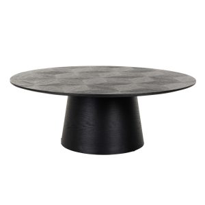 Salontafel Blax black 110Ø Richmond Interiors