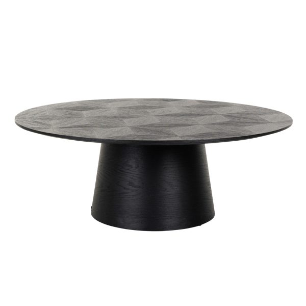 Salontafel Blax black 110Ø Richmond Interiors