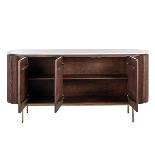 Dressoir Barkley brushed gold Richmond Interiors - Afbeelding 4