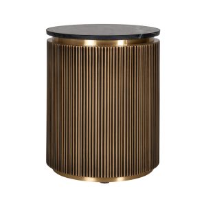 Bijzettafel Ironville gold 50Ø Richmond Interiors