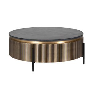 Salontafel Ironville gold 90Ø Richmond Interiors