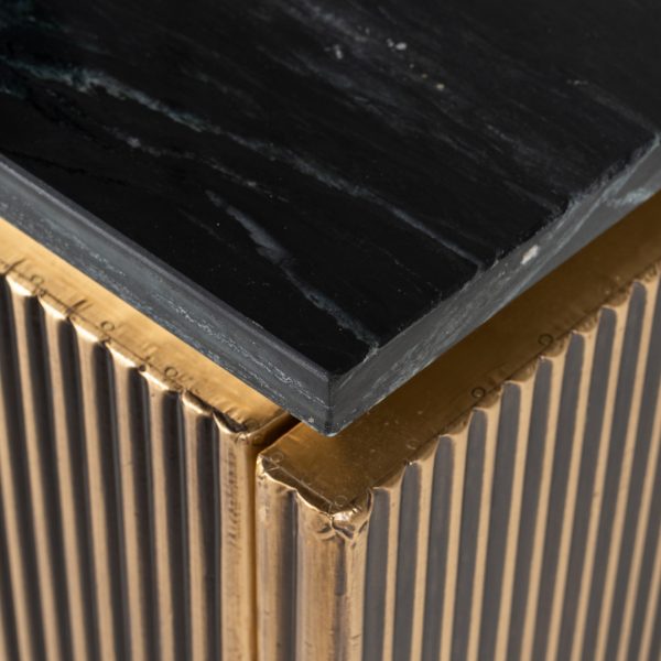 TV-meubel Ironville gold Richmond Interiors - Afbeelding 6