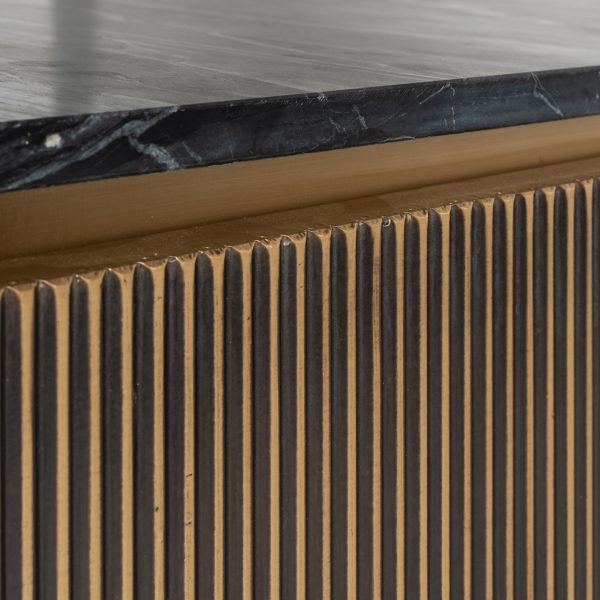 TV-meubel Ironville gold Richmond Interiors - Afbeelding 7