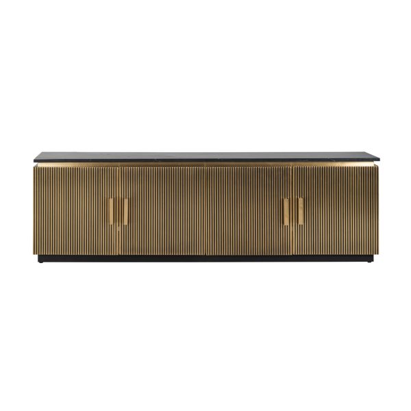 TV-meubel Ironville gold Richmond Interiors - Afbeelding 3