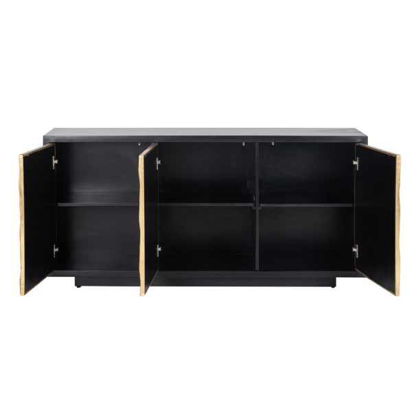 Dressoir Esher black Richmond Interiors - Afbeelding 4