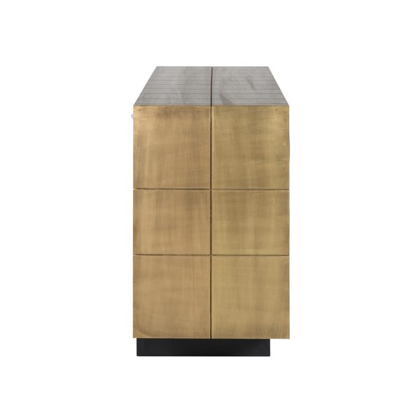 Dressoir Collada brushed gold Richmond Interiors - Afbeelding 2