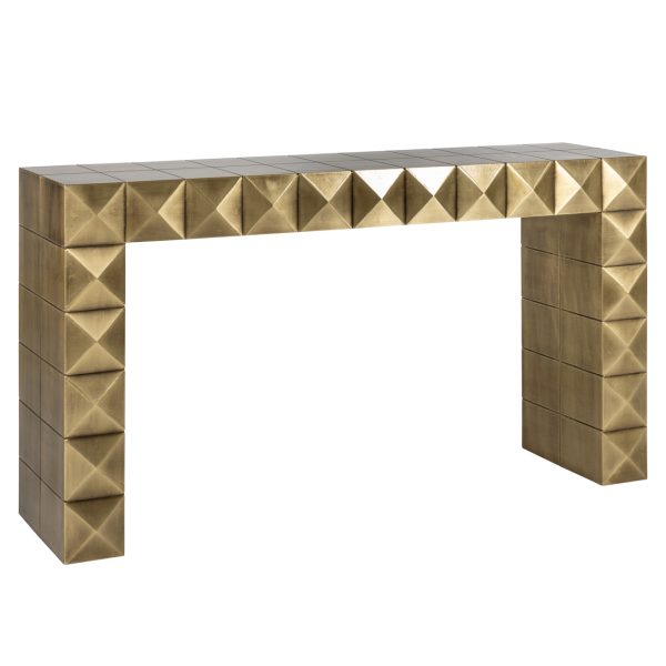 Console Collada brushed gold Richmond Interiors