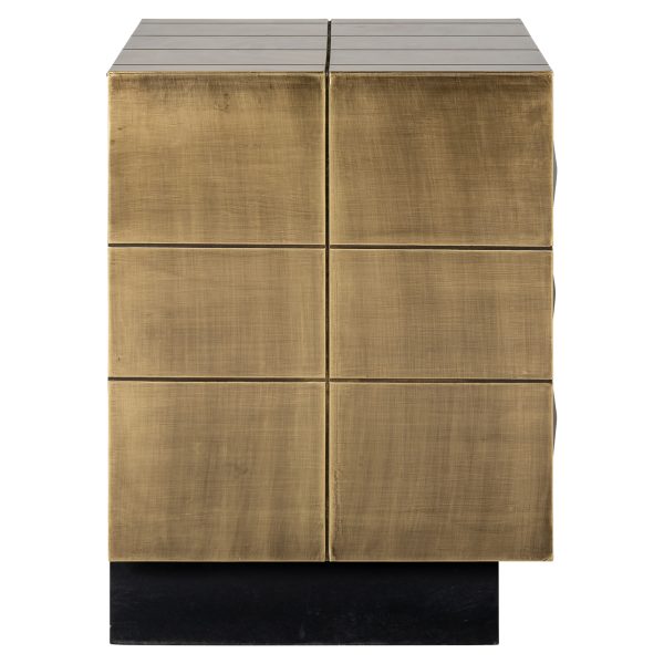 Nachtkastje Collada brushed gold Richmond Interiors - Afbeelding 2