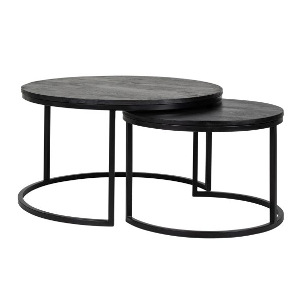 Salontafel Catana black (Set of 2) Richmond Interiors