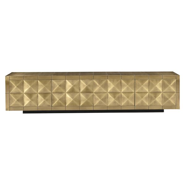 TV-meubel Collada brushed gold Richmond Interiors - Afbeelding 2