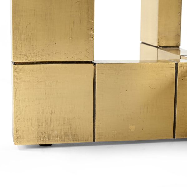 Eettafel Collada black/gold 130Ø Richmond Interiors - Afbeelding 5