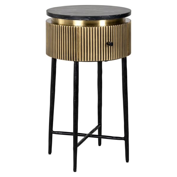 Bijzettafel Ironville gold Richmond Interiors