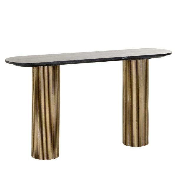 Console Dayton black/gold Richmond Interiors